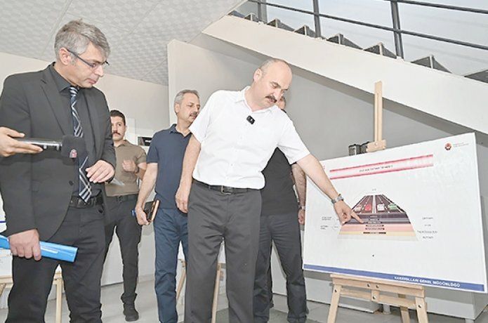 OSB yolunda çalışmalara başlandı