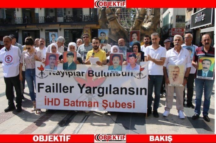 Kayıp yakınları Çelik’in faillerini sordu