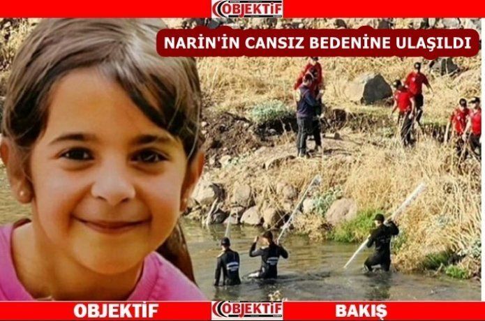 Kayıp Narin'in cansız bedeni bulundu