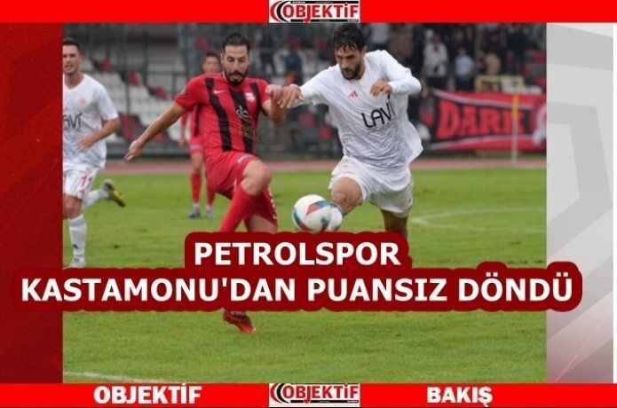 Petrolspor kaleciye yenik düştü