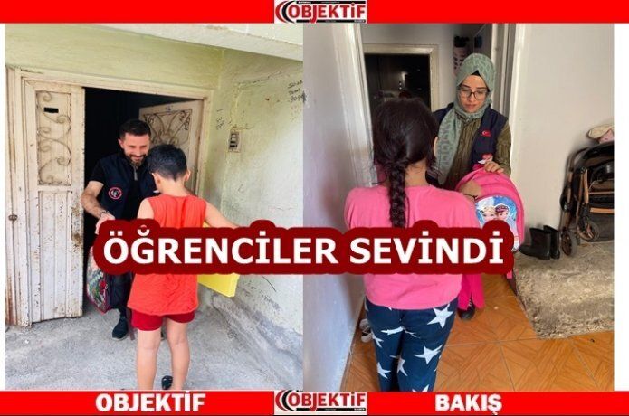 Gelenksel kırtasiye yardım kampanyasıyla yüzleri güldü