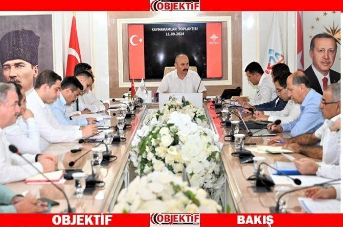 Kaymakamlar toplantısı yapıldı
