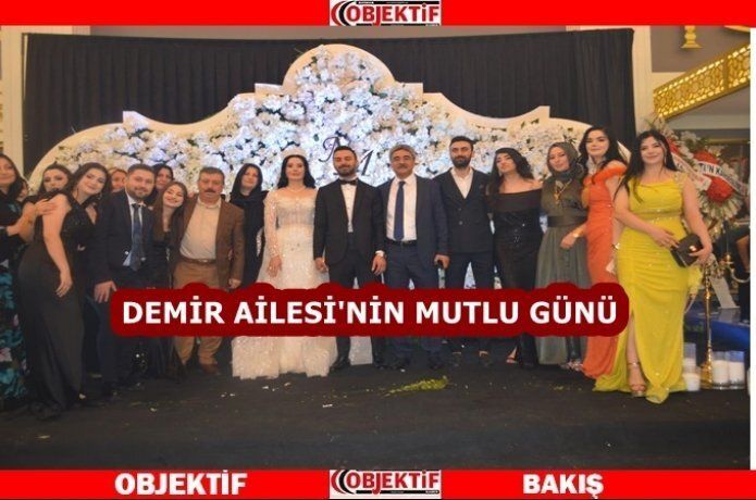 Demir ve yıldız ailesinin mutlu günü
