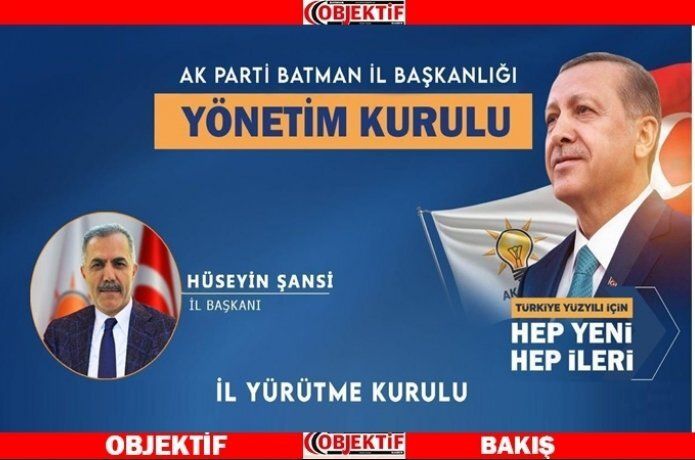AK Parti il yürütme kurulunu belirledi