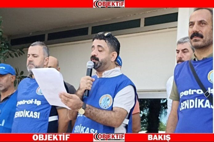 TPAO işçilerinden eylem