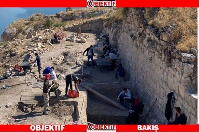 Kalede kazı çalışmalarına başlandı