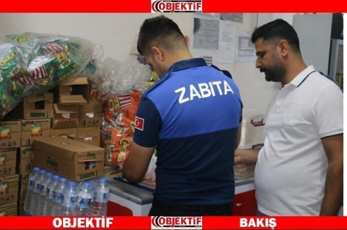 Zabıtadan kantin ve marketlere denetim