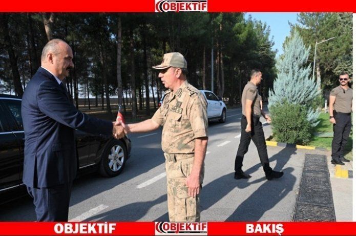 Vali Canalp, İl Jandarma Komutanı’na hayırlı olsun ziyaretinde bulundu