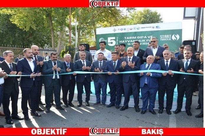 Tarım fuarı açıldı