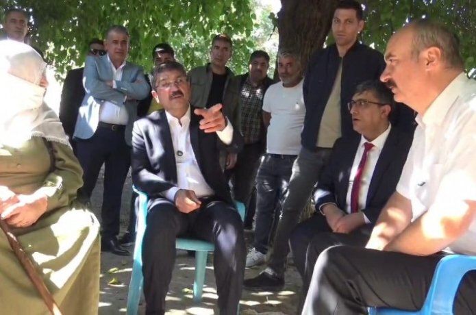 Milletvekili Nasıroğlu'ndan çat kapı ziyareti
