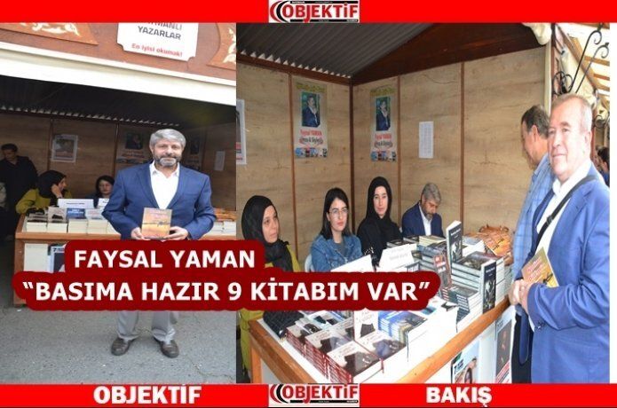 Yazar Faysal Yaman'a kitapseverlerden ilgi