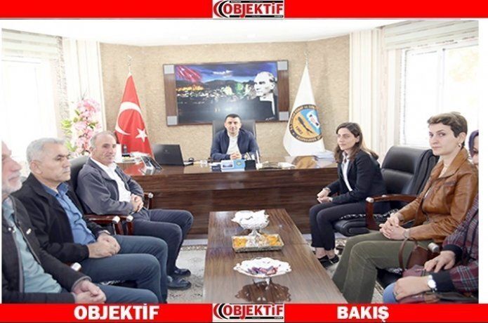 Eş başkanlardan kooperatife ziyaret