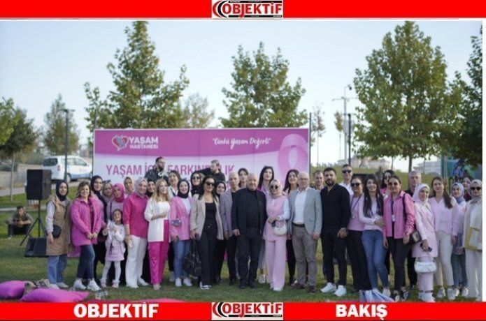 Meme kanseri farkındalık etkinliğine yoğun ilgi