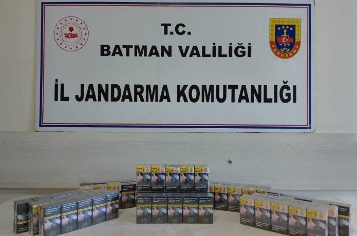 720 Paket kaçak sigara ele geçirildi