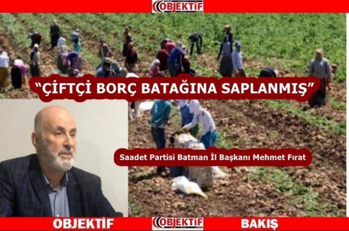 ''2024 yılı tarım için felaket yılı olmuştur''