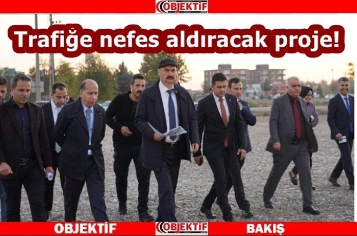 Şehir trafiğini rahatlatacak çevreyolu