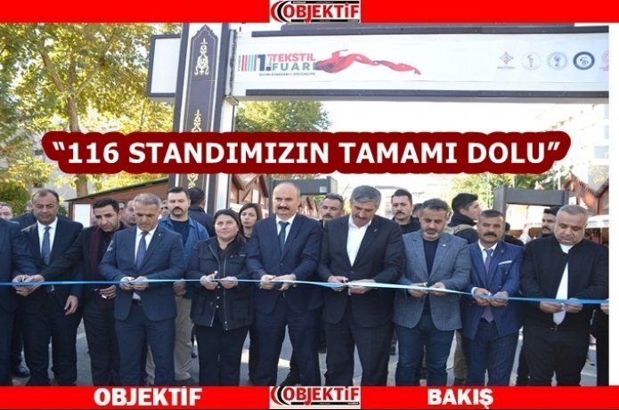 Tekstil, ayakkabı ve züccaciye fuarı açıldı