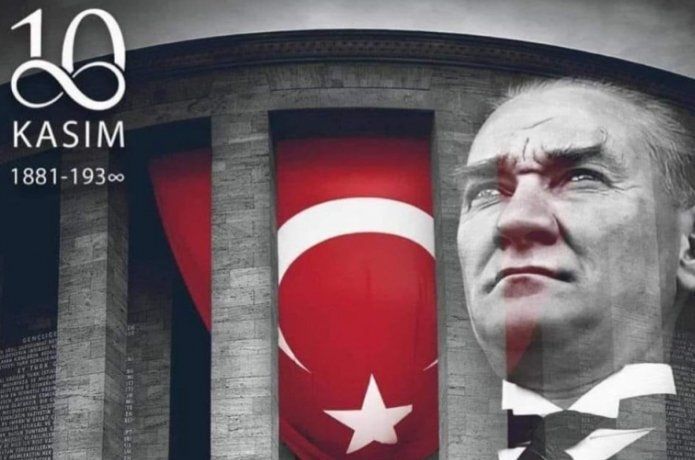 Vali Canalp, Atatürk'ü andı