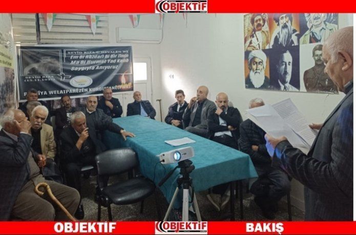 Seyid rıza anıldı