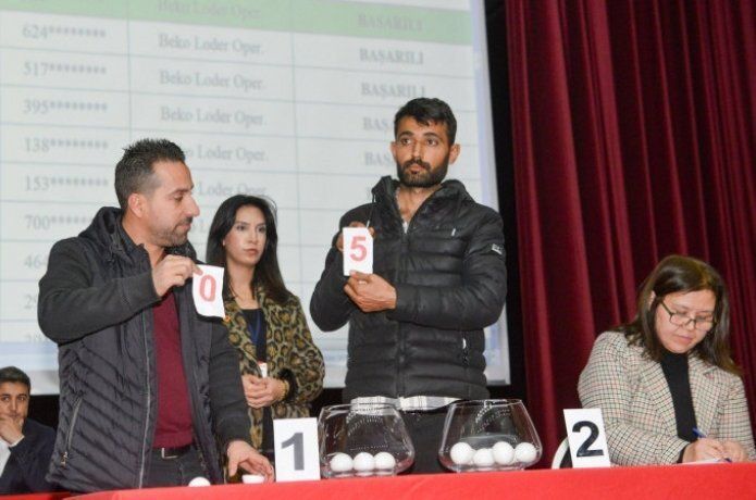Özel idare, kurayla alım yaptı