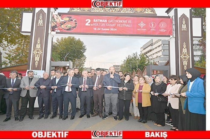 Gastronomi festivali ziyaretçilere kapılarını açtı