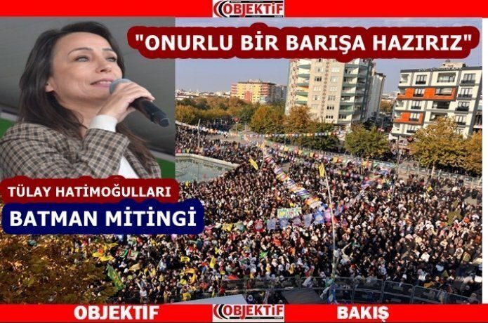 Hatimoğulları “kardeşlik için mücadele ediyoruz”