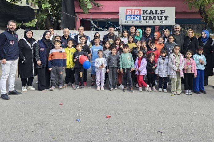 Minikleri eğlendirdiler