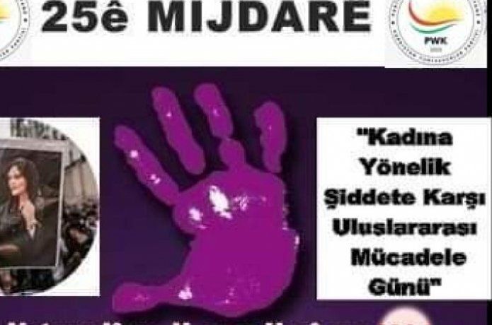 'Kadına şiddet utanç verici bir insanlık suçudur'