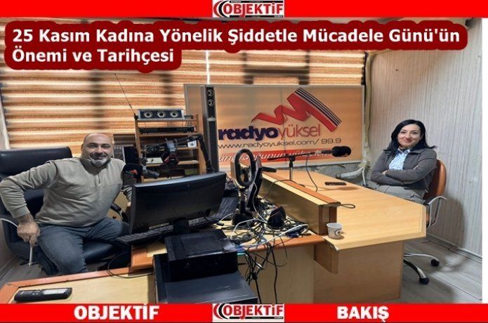 Radyo Yüksel'de kadına şiddet konuşuldu