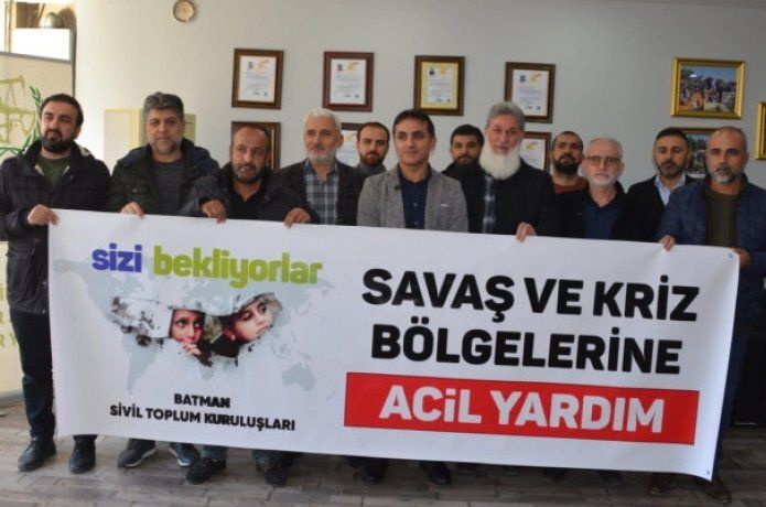 “Mazlumlara umut olmaya, devam edeceğiz”