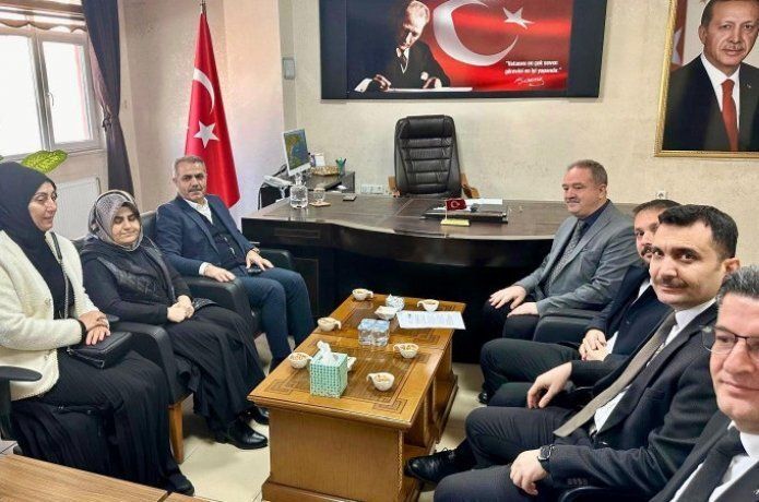 AK Parti heyeti ziyaret turlarında