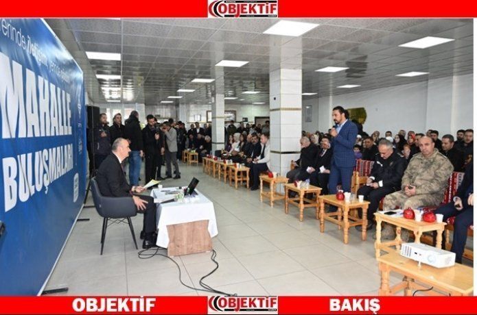 Mahalle buluşmalarına devam