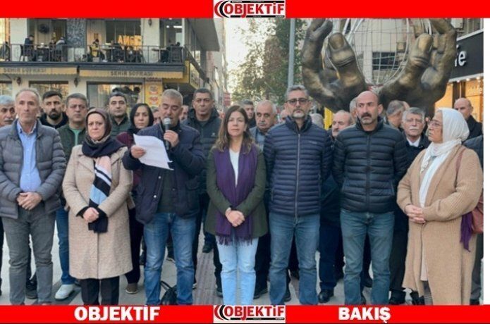 DEM ve DBP'den bahçesaray protestosu