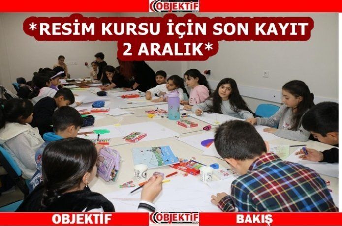 Resim kursuna yoğun ilgi