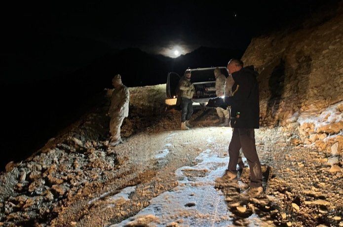 Tipide mahsur kalan amatör dağcı kurtarıldı