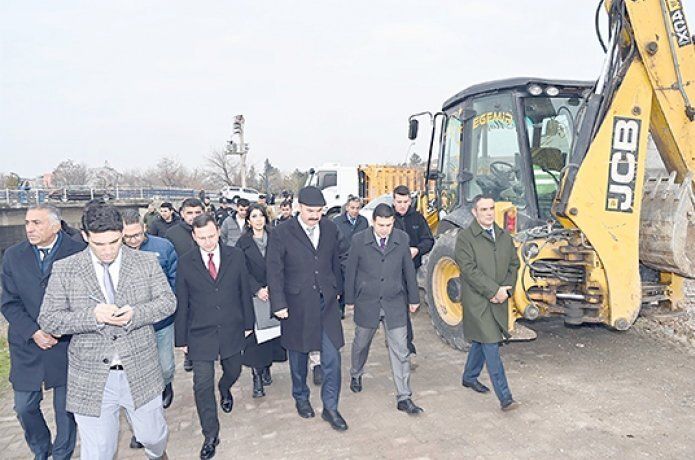 İluh Deresi çevresinde yürütülen çalışmaları incelendi