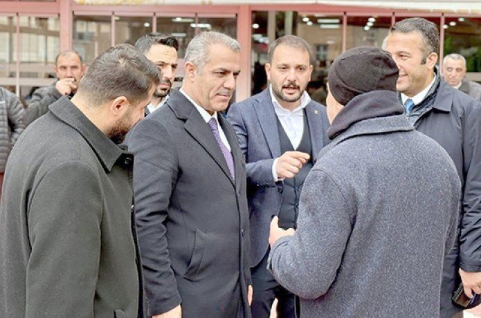 İl Başkanı Şansi’den yaralılara ziyaret