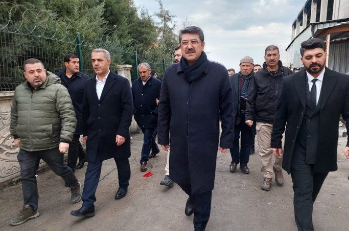 Nasıroğlu'ndan 'geçmiş olsun’ ziyareti