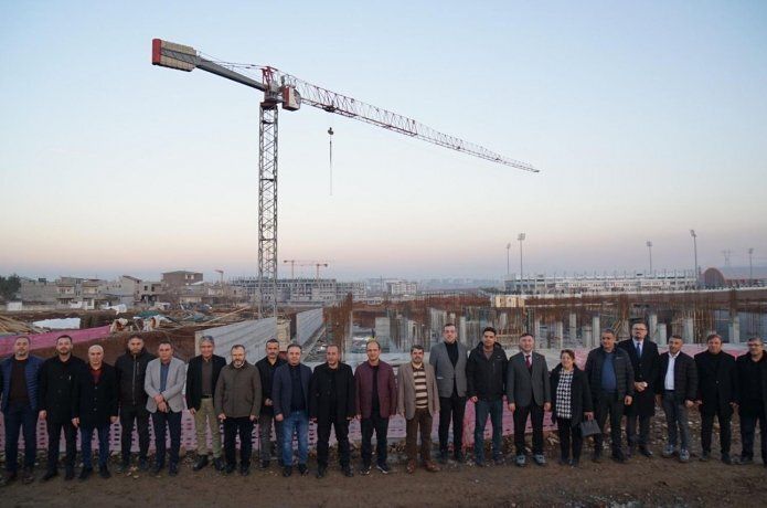 Diş hastanesi inşaatı yükseliyor
