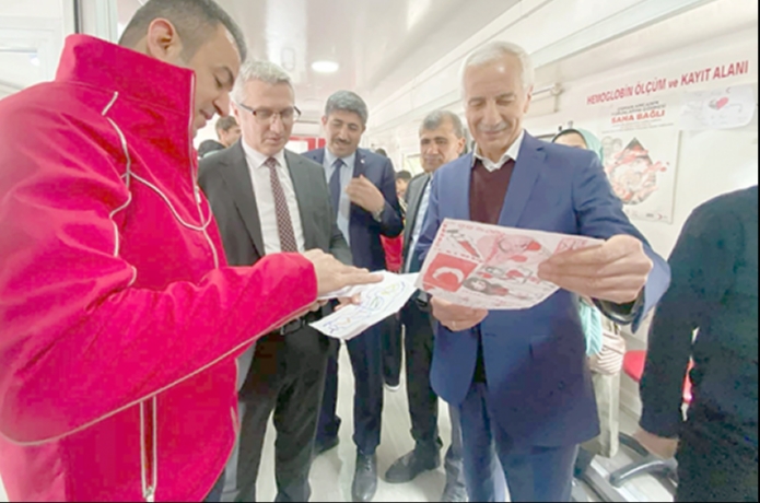 Okullarda kan bağışı kampanyası