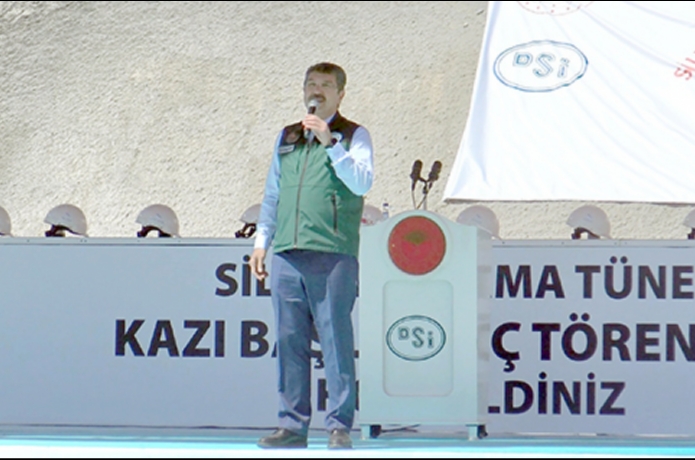 Nasıroğlu “Silvan su tüneli, bölgeye umut ve bereket getirecek”