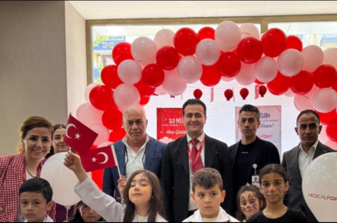 Medical Point Hastanesinde 23 Nisan coşkusu