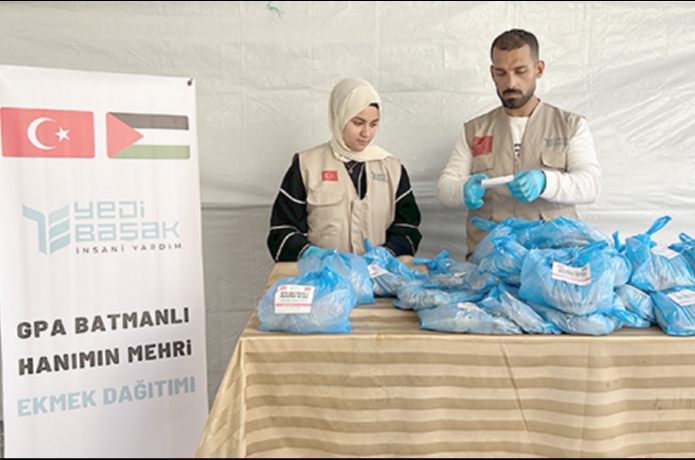 1 milyon 410 bin TL’lik mehrini Gazze’ye bağışladı