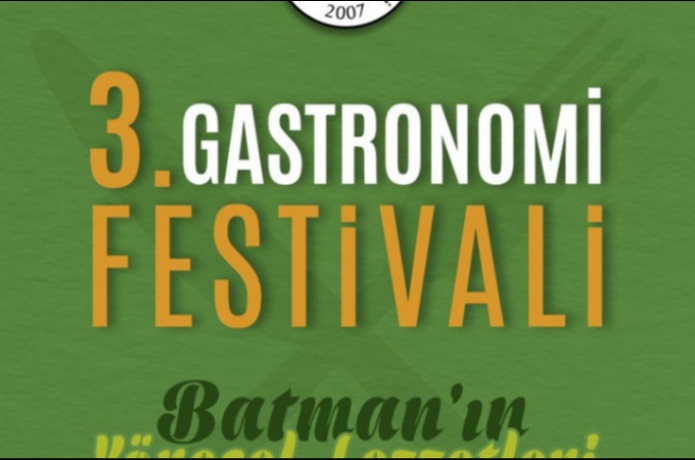 Batman Üniversitesi’nde 3. Gastronomi festivali heyecanı