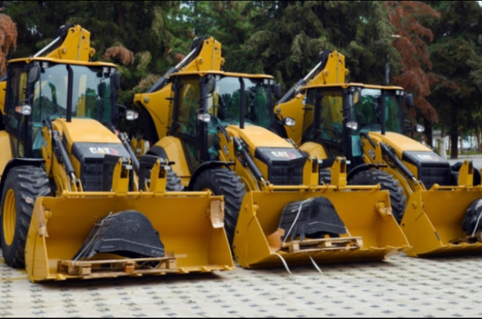 İl özel idare makine parkını güçlendirdi