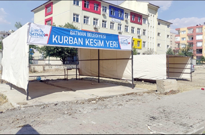 Kurban satış ve kesim yerleri belirlendi
