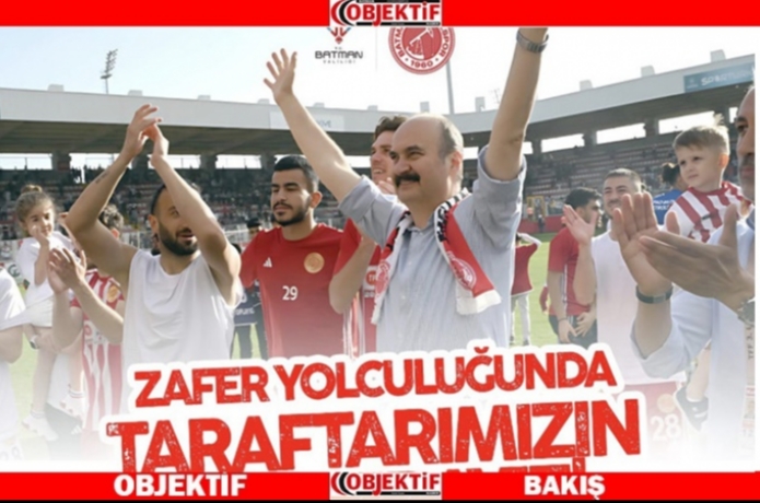 "Zafer yolculuğunda taraftarımızın yanındayız"