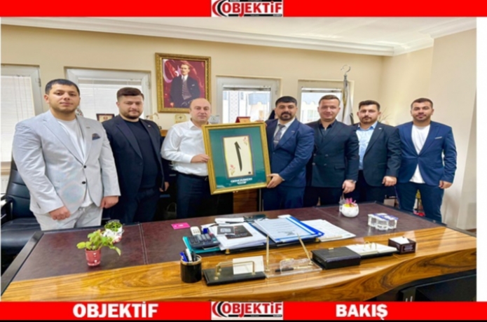 Genç ASKON Batman’dan KOSGEB İl Müdürü Mehmet Fidan’a Nezaket Ziyareti.