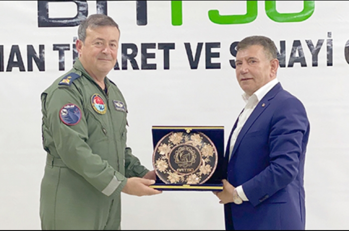 Tuğgeneral Koç’tan BATSO’ya ziyaret