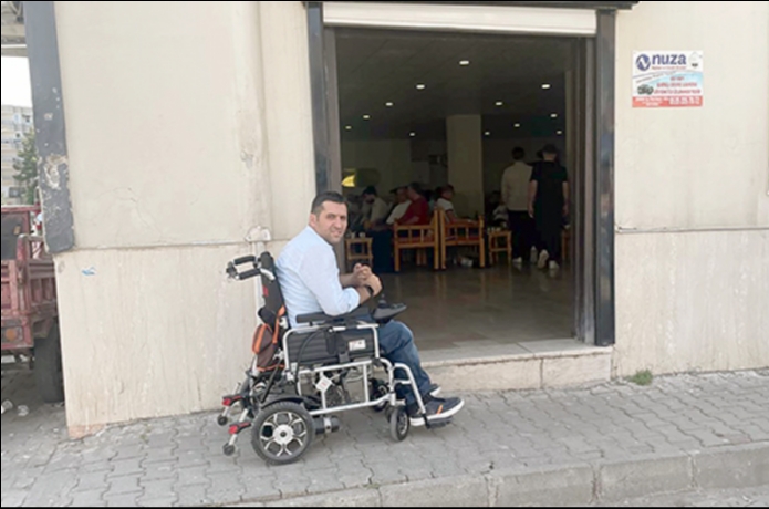 “Engelliler taziyelere katılamıyor”
